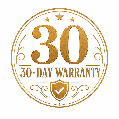 30-Day Warranty