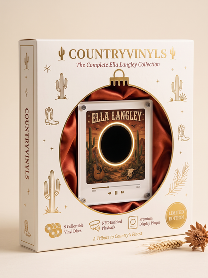 Country Vinyl Magnet Player