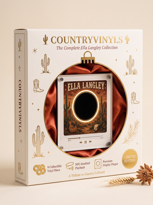 Country Vinyl Magnet Player