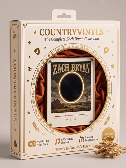 Country Vinyl Magnet Player