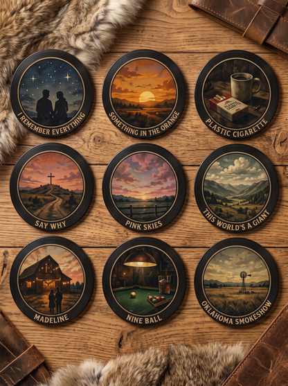 Country Vinyl Magnet Player