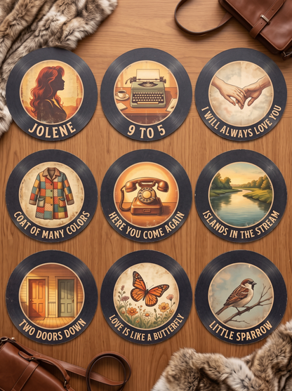 Country Vinyl Magnet Player